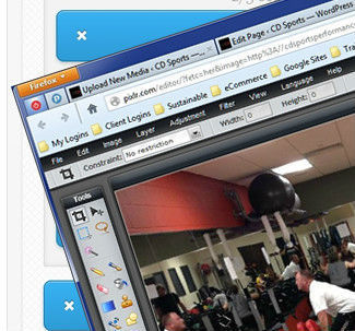 Image Slider, Editing and Resizing with Pixlr
