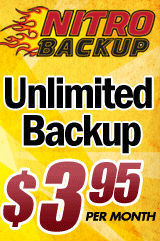 NitroBackup : Unlimited Cloud Backup